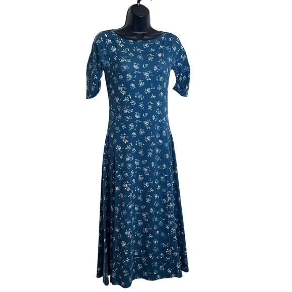 Lauren Ralph Lauren Dresses & Skirts - Lauren Ralph Lauren Women's Floral Stretch Cotton Midi Dress Size: XS